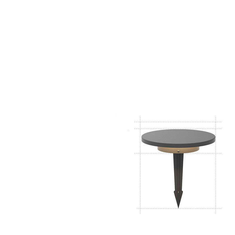 Eco-friendly black stone shape lamp garden Light Led light AuraRitmo