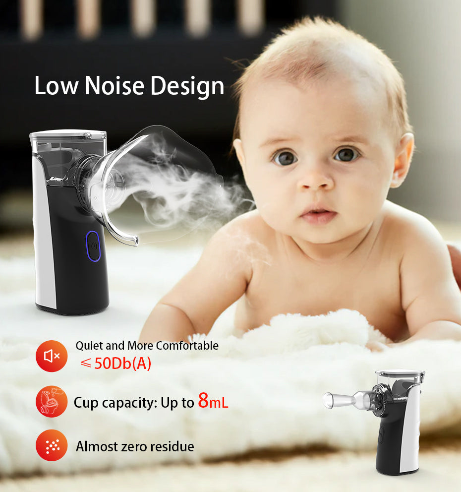 Mini Portable Inhaler Nebulizer for Children AuraRitmo