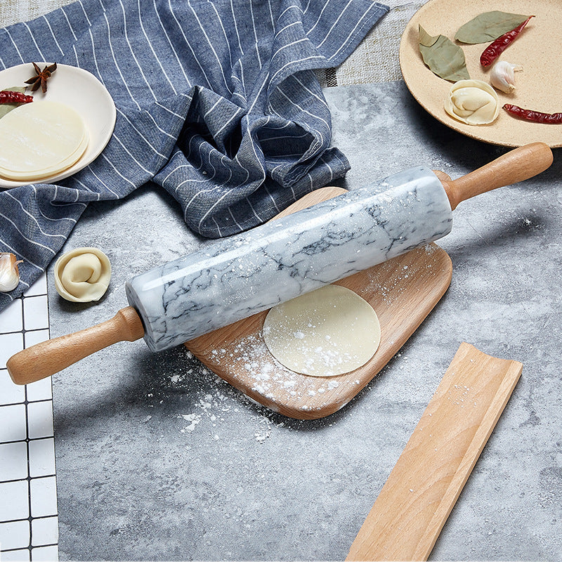 Natural Marble Rolling Pin Household