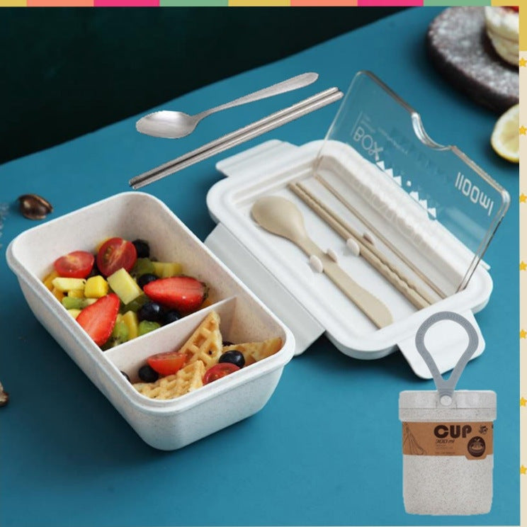 Plastic lunch box