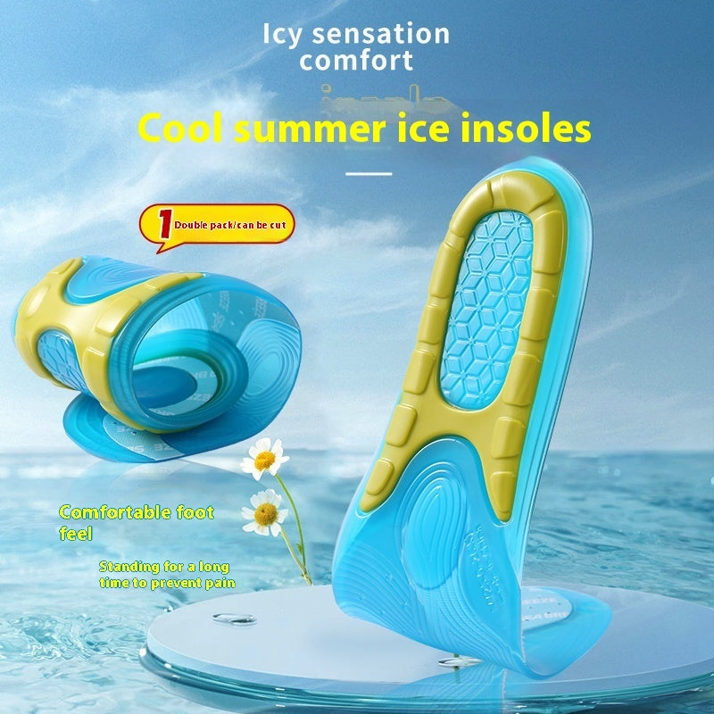 Men's Deodorant Comfortable Sports Ice Insole