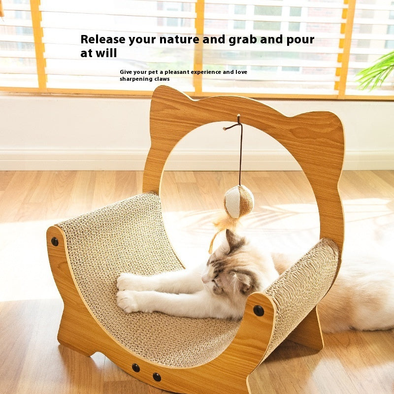 Durable And Comfortable Cat Scratch Board That Does Not Shed Debris