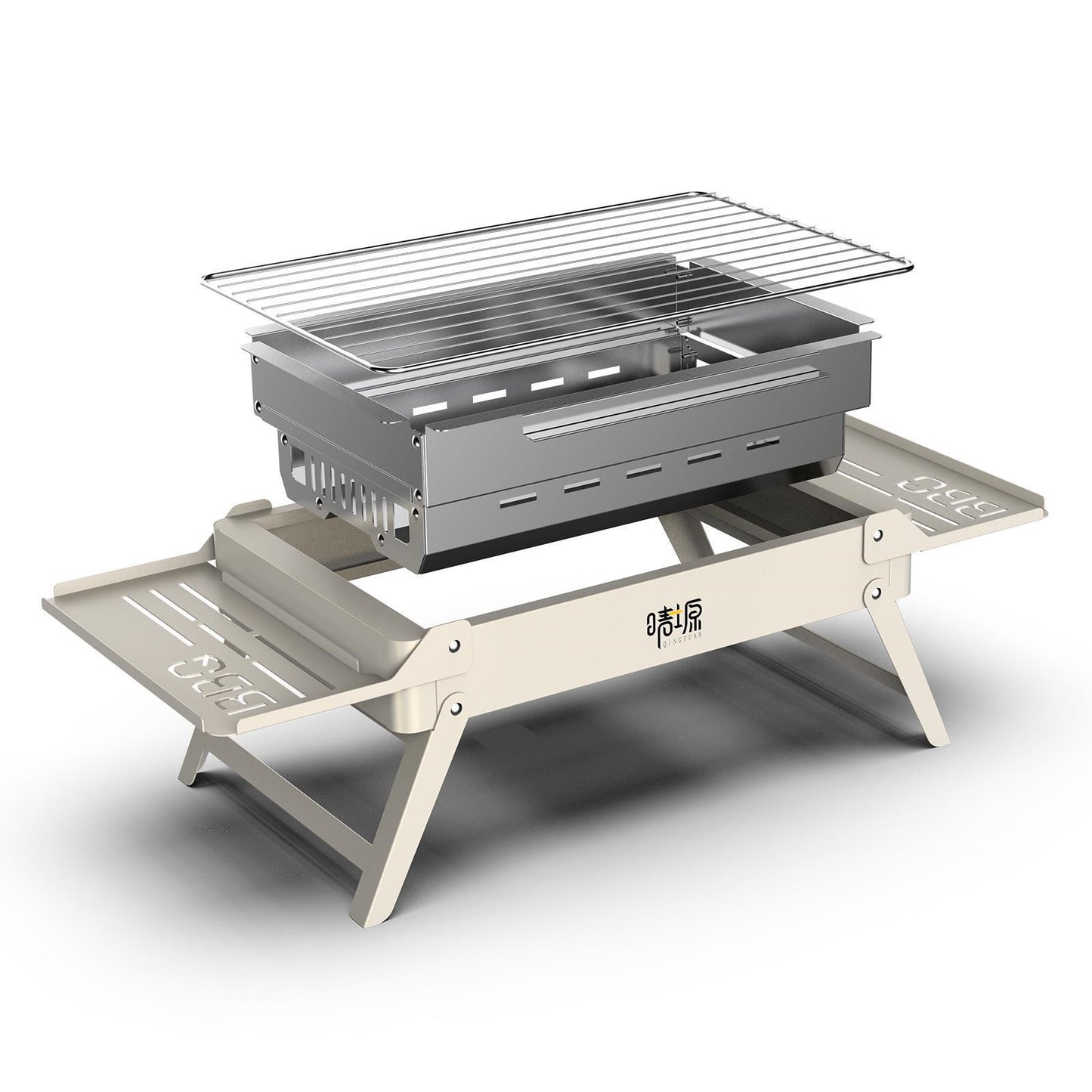 Outdoor Barbecue Rack, Household Split Barbecue Stove, Foldable