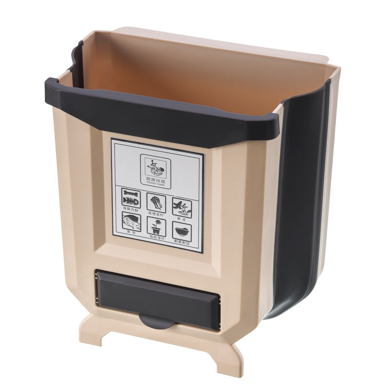Kitchen Folding Wall Mounted Trash Can AuraRitmo