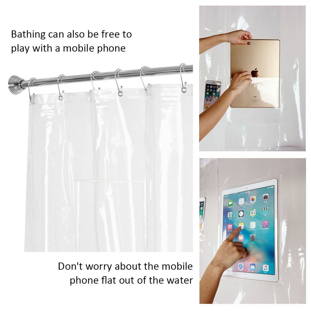 Thicker shower curtain