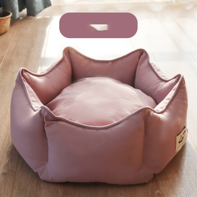 Warm cat litter in winter