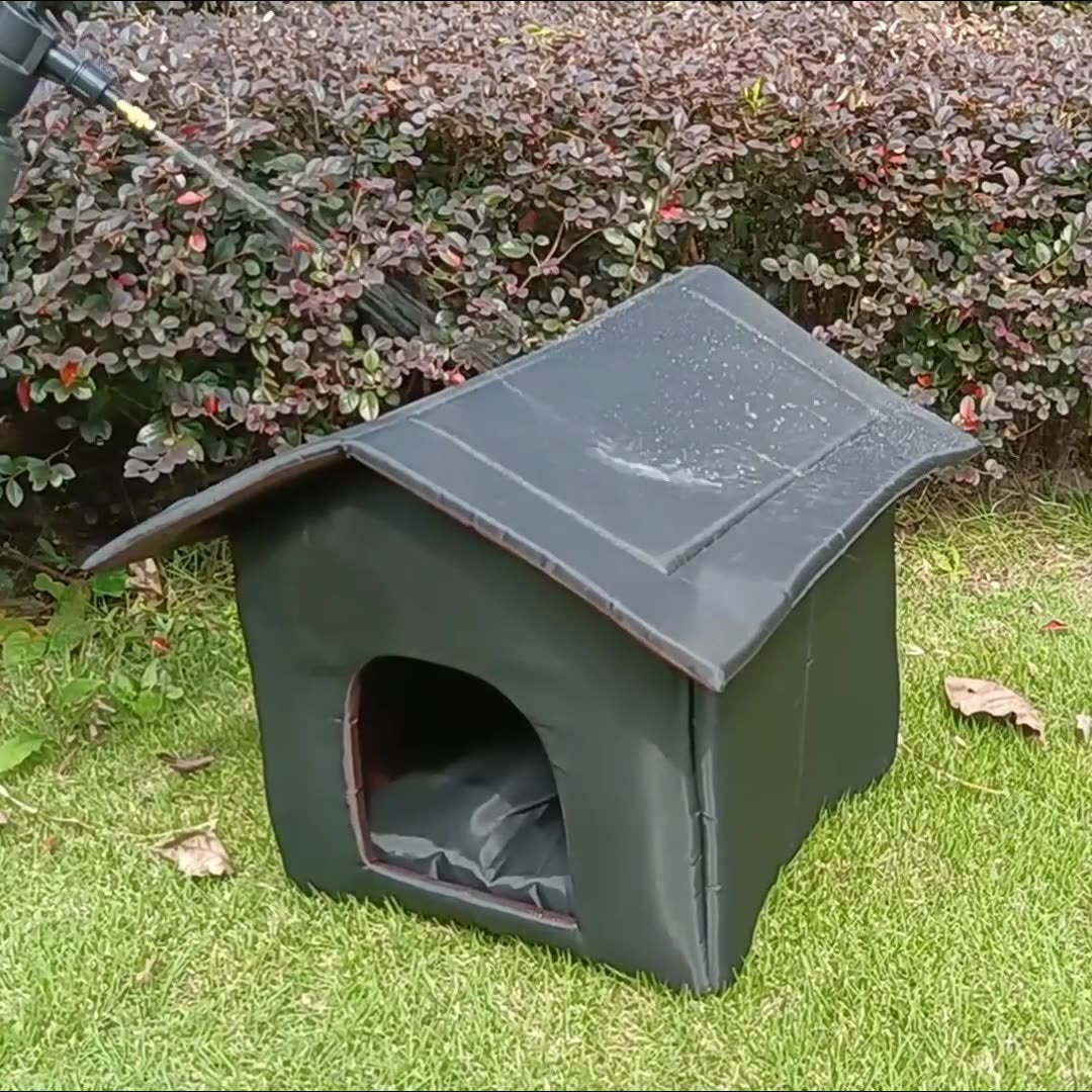 Outdoor Waterproof Shelter For Dogs & Cats
