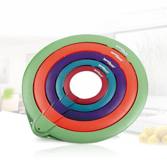 Universal food bowl fresh-keeping cover
