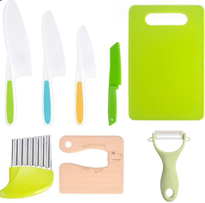 Children's Montessori Kitchen Tools for Toddlers Kids Cooking