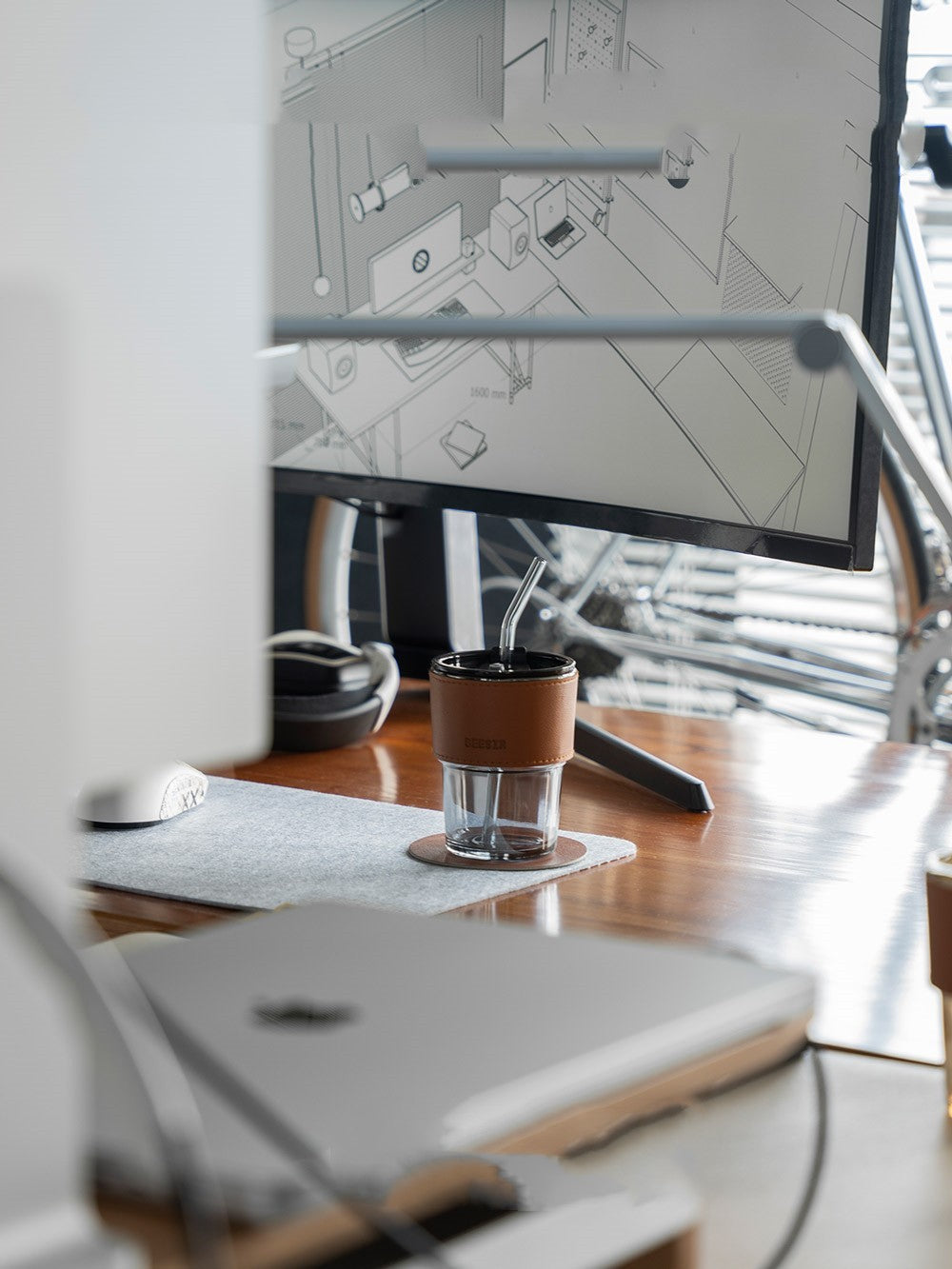 Transparent Glass Coffee Cups For Household Use