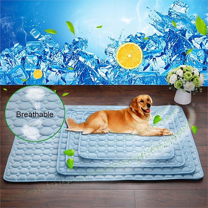 Pet Ice Silk Cold Nest Pad - Cooling Mat for Dogs & Cats 2025