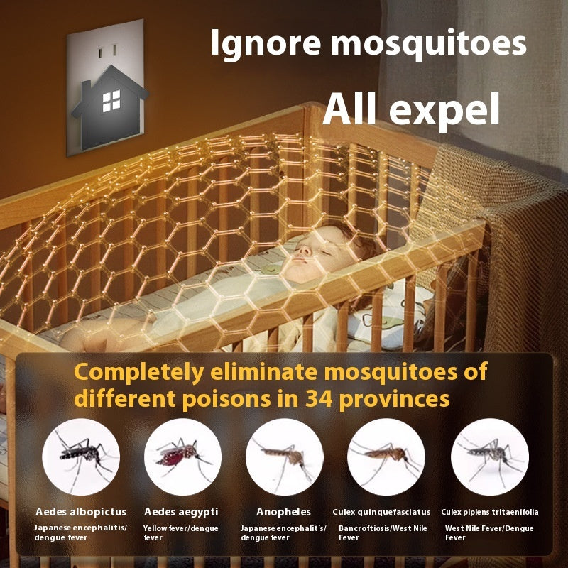 USB Ultrasonic Mosquito Repellent Insect Killer