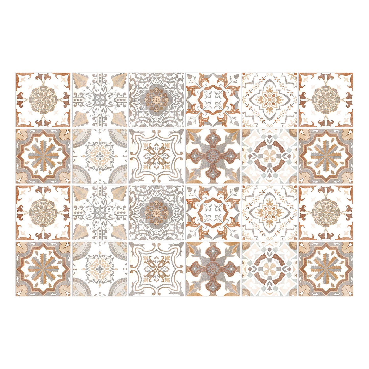 Art Tile Self-adhesive 3D Wall Sticker Kitchen Wallpaper