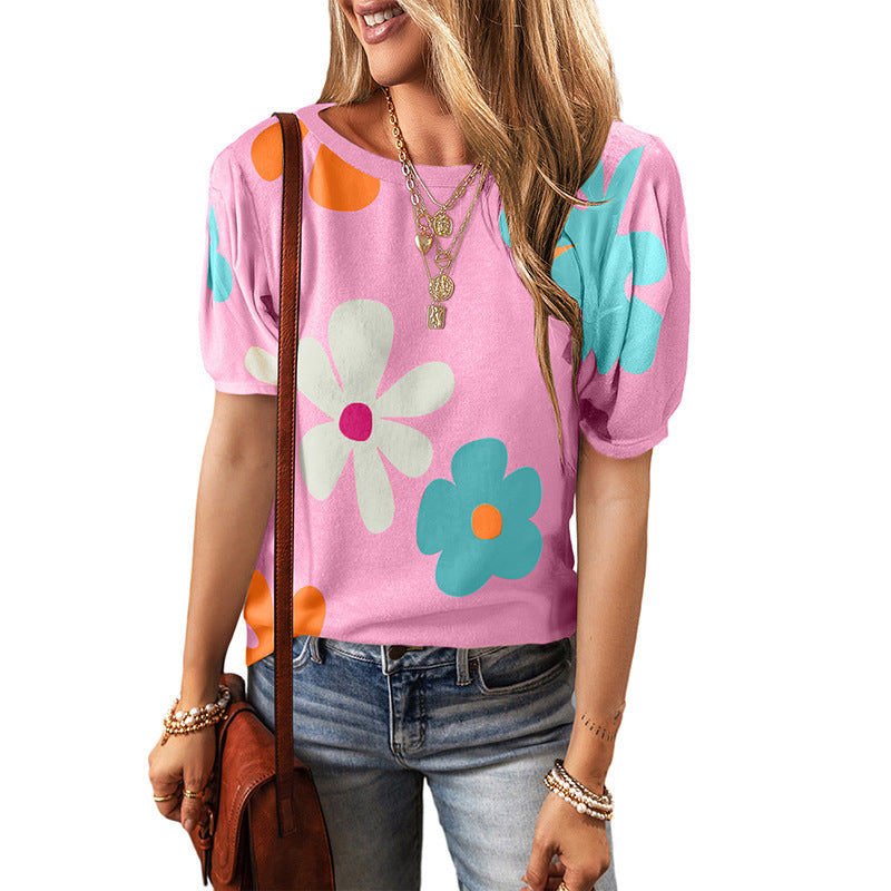 New Multi-color Round Neck Pullover For Women