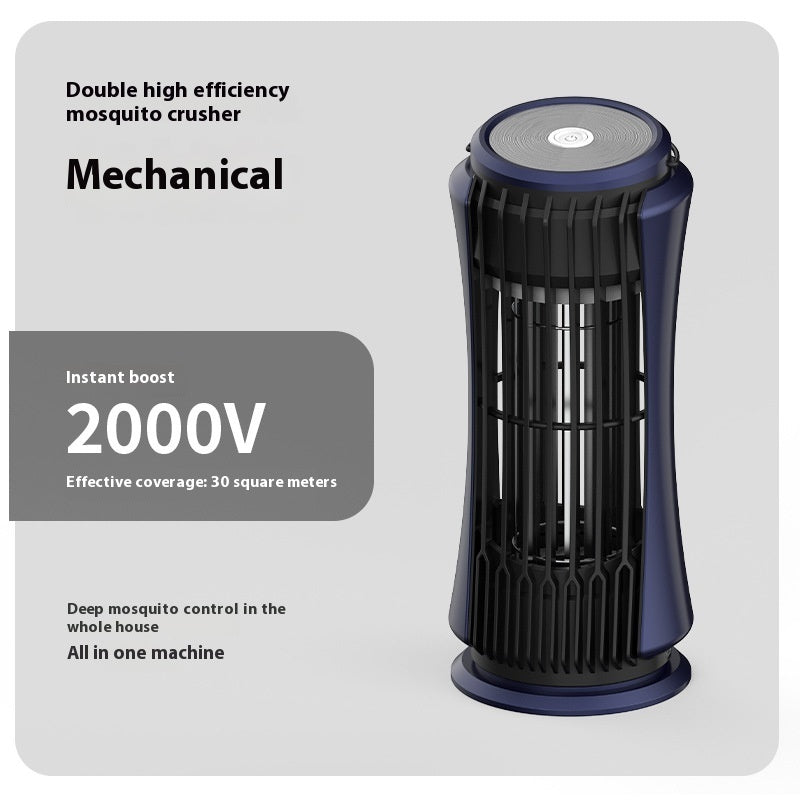 Wall-mounted Electric Shock Mosquito Killing Lamp Household Small Mosquito Killer