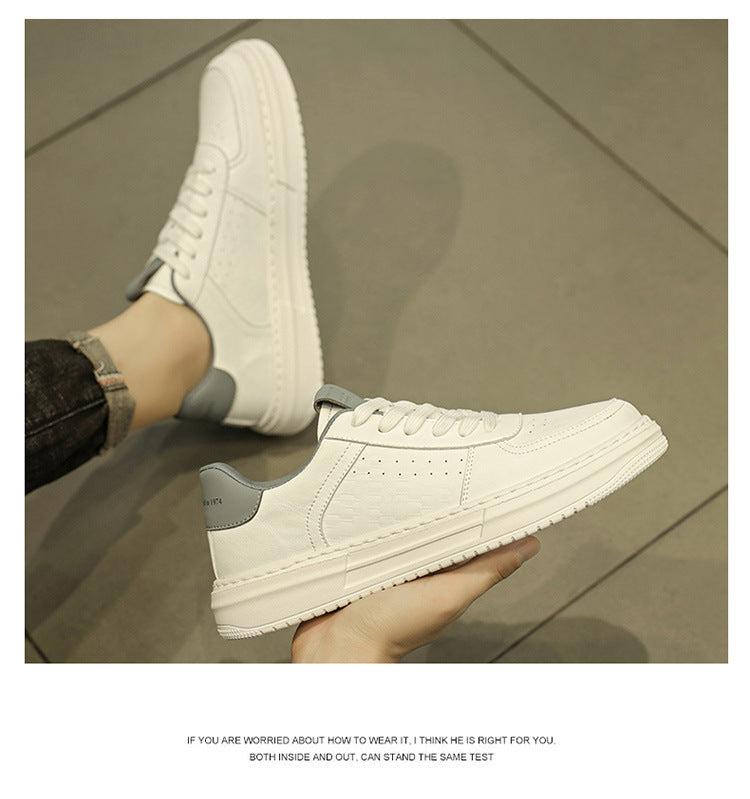 Men's Summer Breathable Casual Leather Shoes
