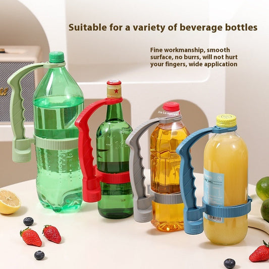 Beverage Bottle Inverted Cup Handle Non-slip Overflow Kitchen Gadgets AuraRitmo
