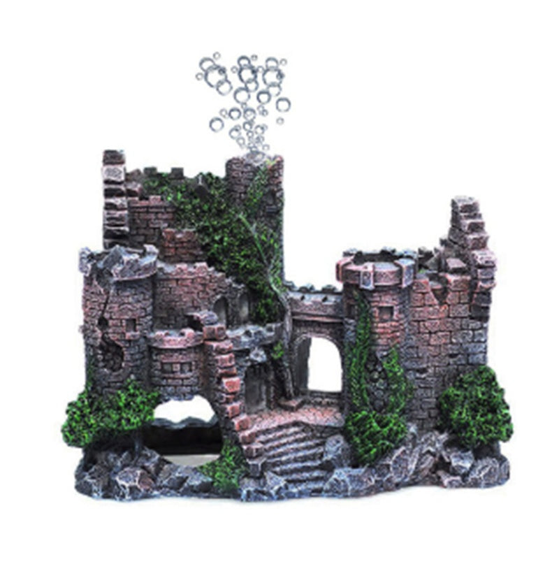 Fish Tank Aquarium Landscape Sunken Ship Decoration