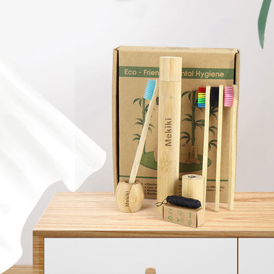 Dental Floss And Toothbrush Base Replacement Gift Box Set