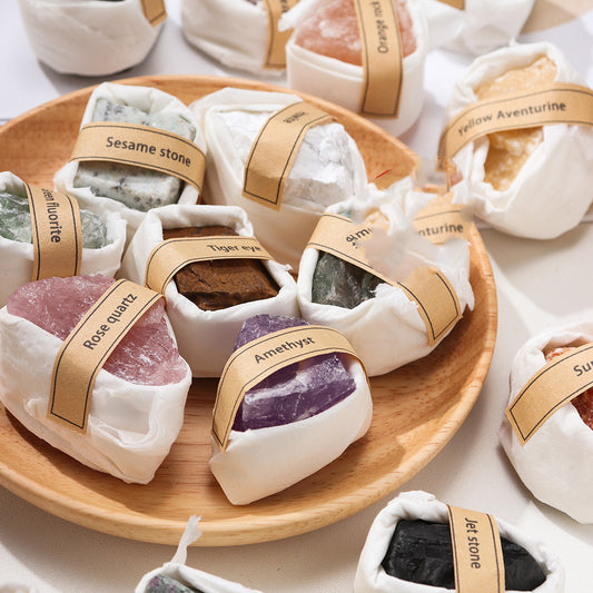 Natural Crystal Raw Stone Ore Gift Set
