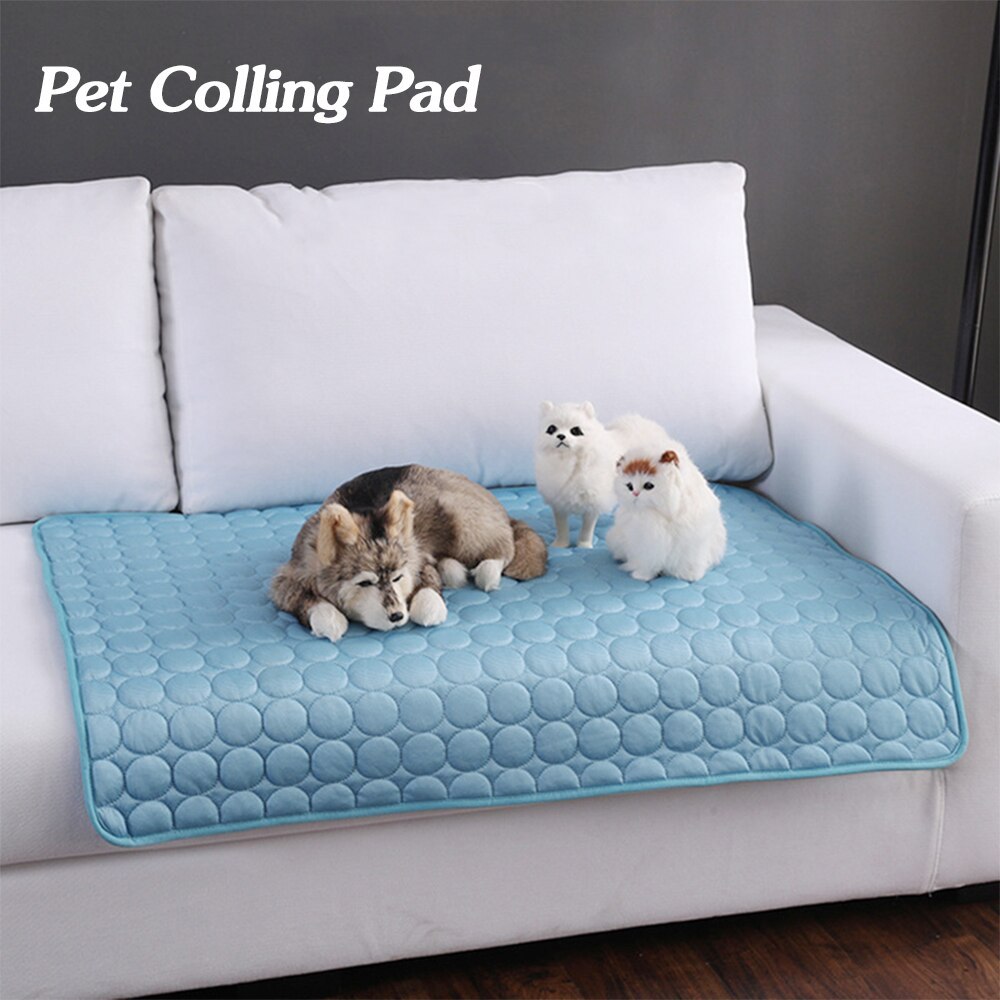 Pet Ice Silk Cold Nest Pad - Cooling Mat for Dogs & Cats 2025