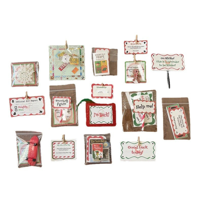 Christmas Advent Elf Magical Gift Set