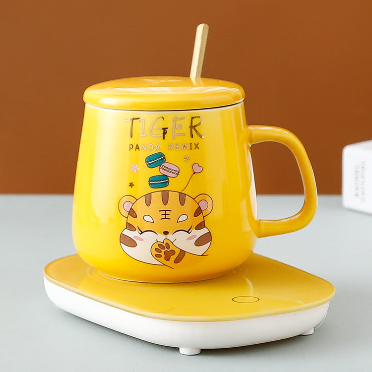 55 Degree Constant Temperature Ceramic Mug Gift Box Set