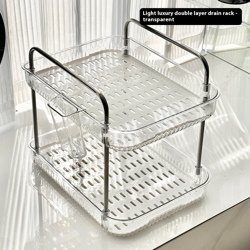 Kitchen Durable Large Capacity Storage Drain Rack