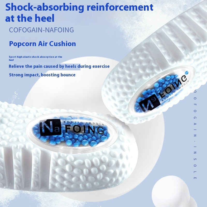 Men's Popcorn Shock Absorbing Air Cushion Sports Insole
