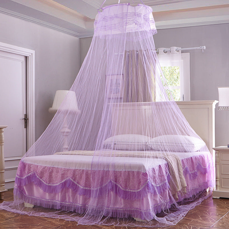 Anti-mosquito Heightened Round Ceiling Dome Mosquito Nets AuraRitmo