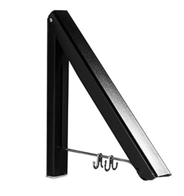 Punch-free Space Aluminum Foldable Invisible Folding Retractable Wall Hanger for Waterproof Hanging Underwear Coat Hanger AuraRitmo