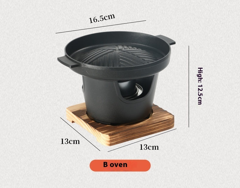 Barbecue Japanese For One Person Barbecue Stove Household Alcohol Stove Outdoor Mini Barbecue Oven Stove Carbon Barbecue Plate AuraRitmo