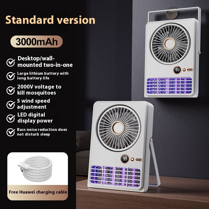Fan Mosquito Killing Lamp Outdoor Camping Household Mosquito Lamp