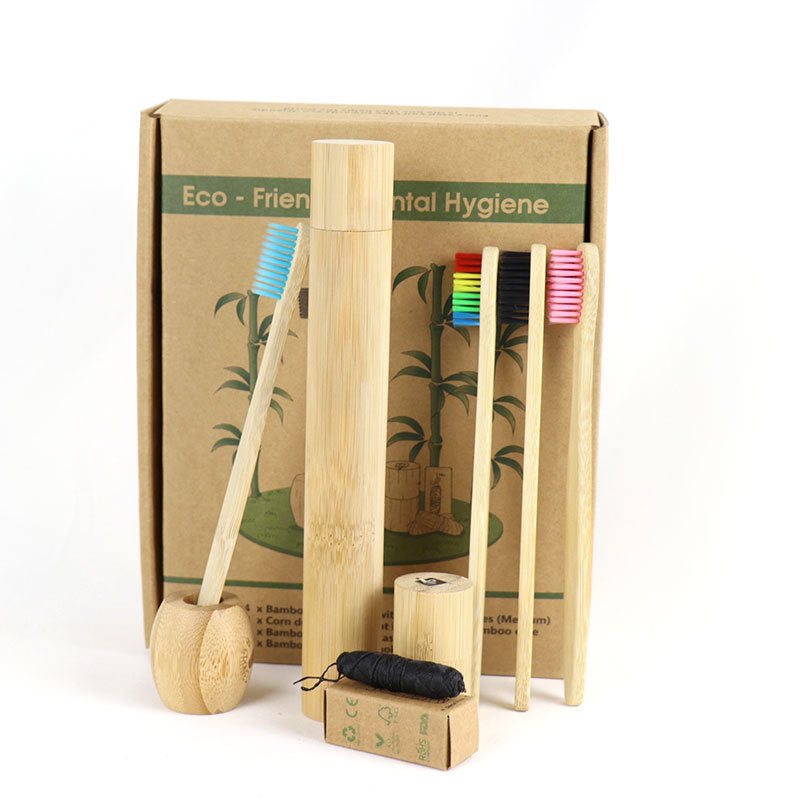 Dental Floss And Toothbrush Base Replacement Gift Box Set