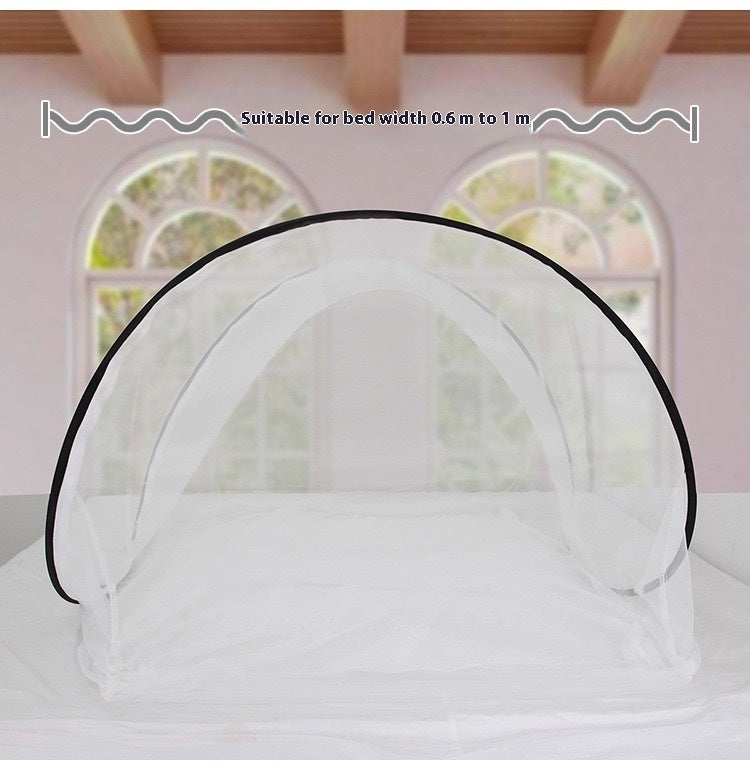 Installation-free Single Bed Student Dormitory Hotel Household Mosquito Net AuraRitmo