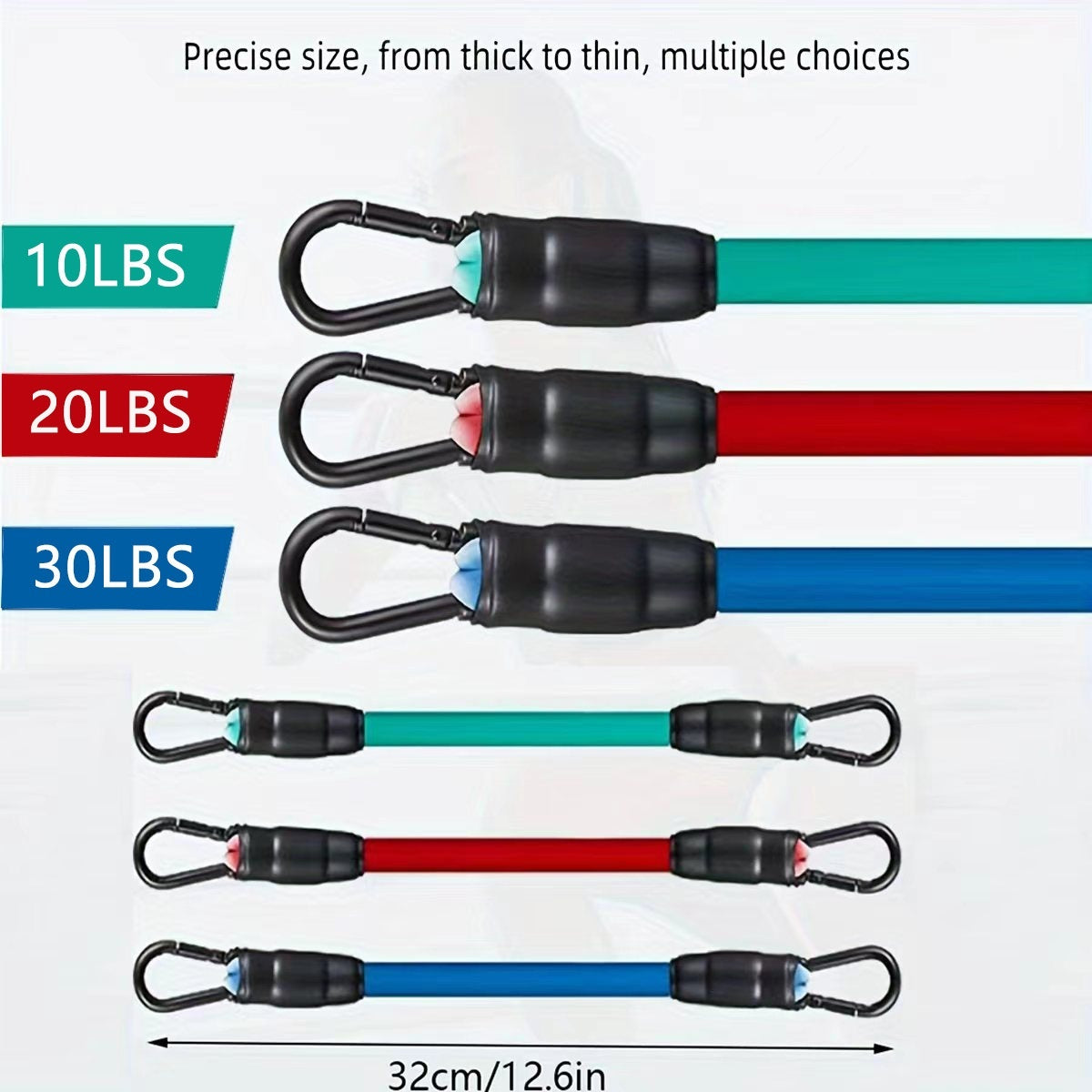 Ankle Strap Resistance Bands Hip Leg Strength Pull Rope Fitness Elastic Training Home Yoga Pilate Crossfit Workout Gym Equipment AuraRitmo