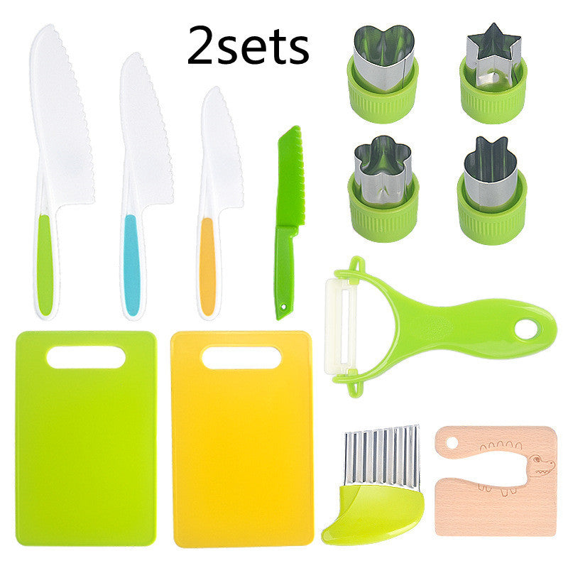 Children's Montessori Kitchen Tools for Toddlers Kids Cooking