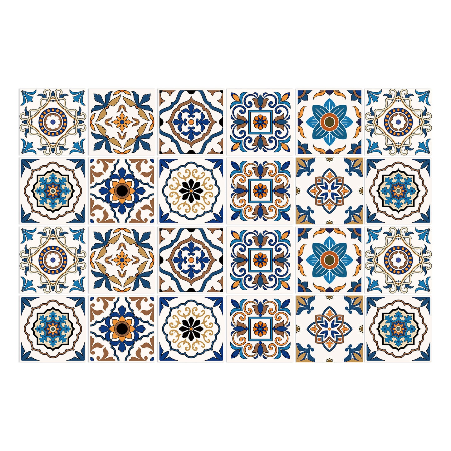 Art Tile Self-adhesive 3D Wall Sticker Kitchen Wallpaper