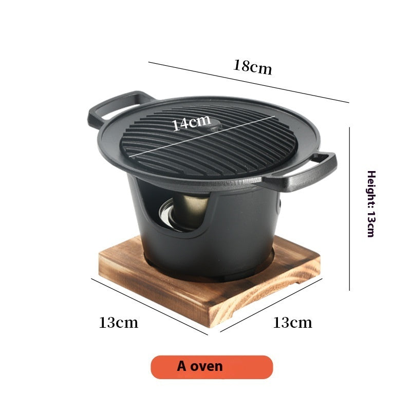 Barbecue Japanese For One Person Barbecue Stove Household Alcohol Stove Outdoor Mini Barbecue Oven Stove Carbon Barbecue Plate AuraRitmo