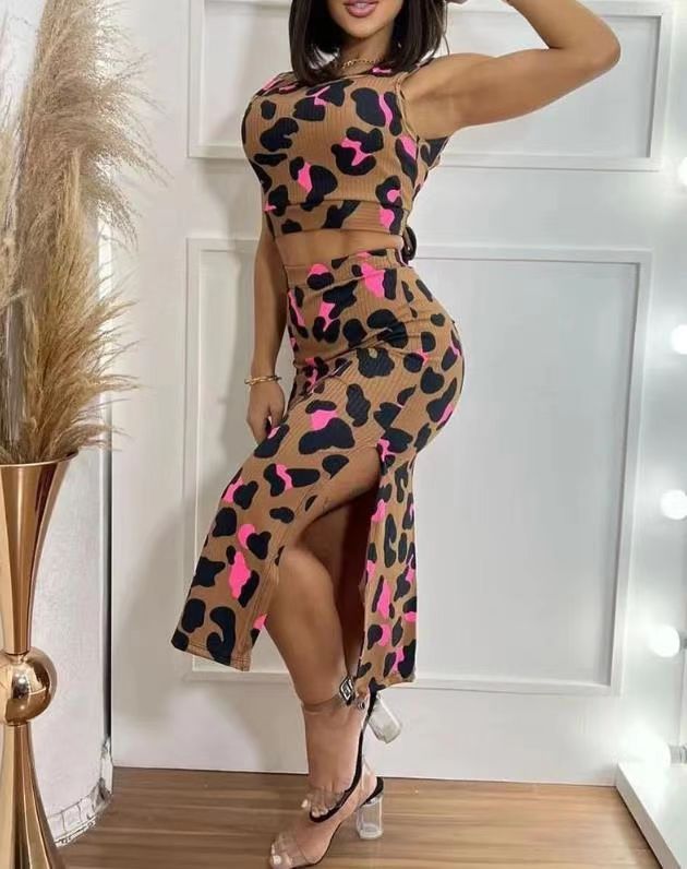 Women's Clothing Backless Lace Up Elegant Slightly Mature Short Sleeve Suit