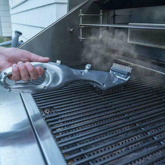 Stainless Steel Barbecue Brush Barbecue Rack Cleaning Brush AuraRitmo