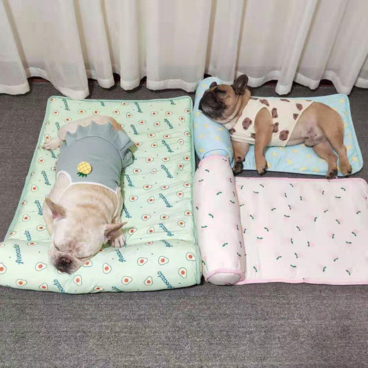 Cool Dog Mat - Summer Cooling Cat Bed, Washable & Portable 2025