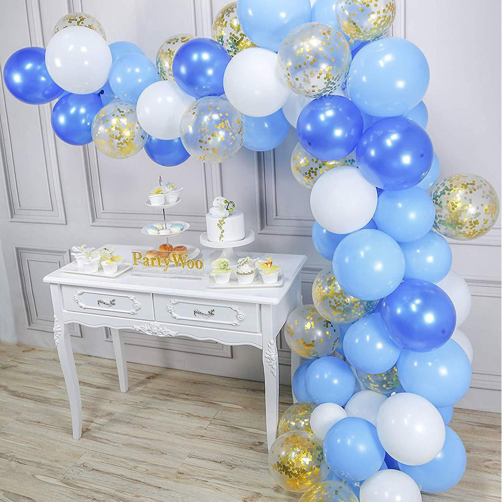 Irregular Balloon Chain Package Birthday Party Decoration 10 Inch Macaron Balloon Supplies