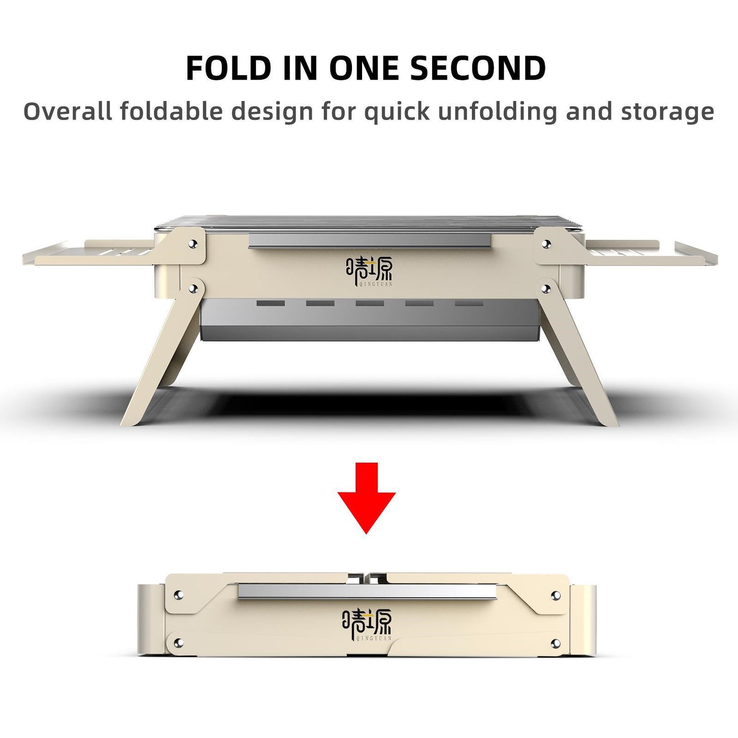 Outdoor Barbecue Rack, Household Split Barbecue Stove, Foldable