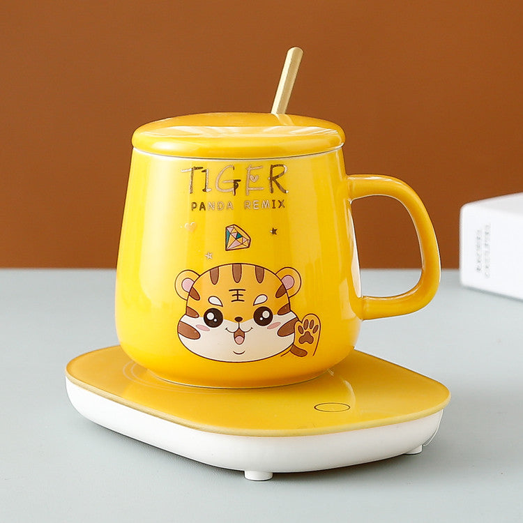55 Degree Constant Temperature Ceramic Mug Gift Box Set