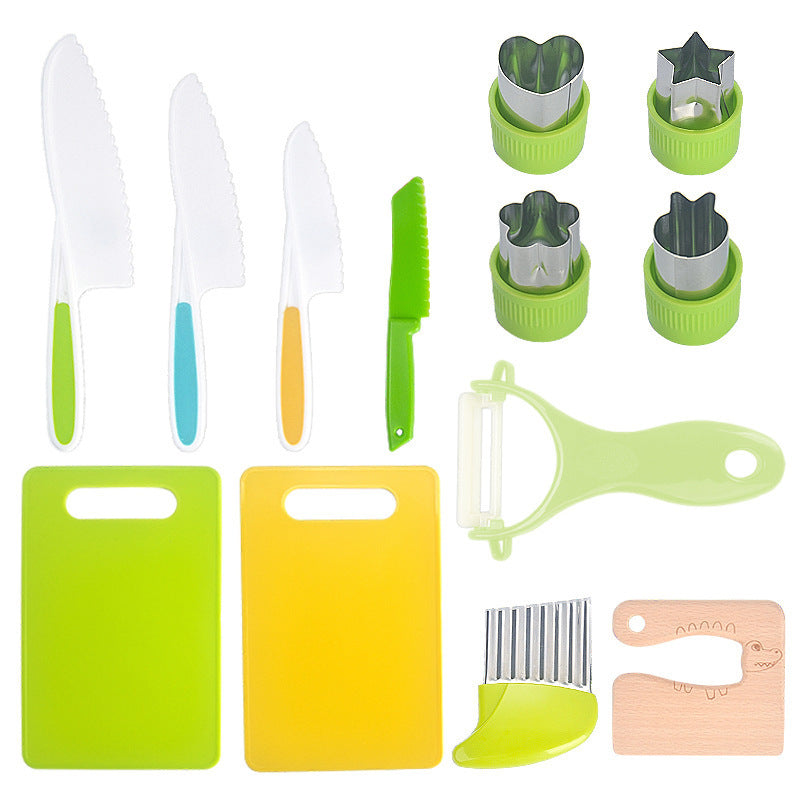 Children's Montessori Kitchen Tools for Toddlers Kids Cooking