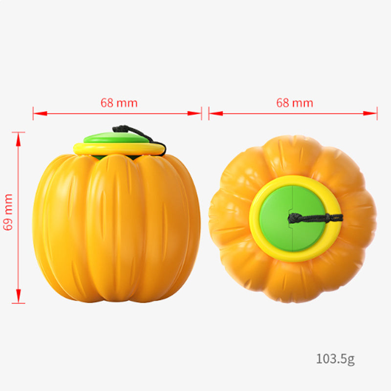 Pet Toy Small Dogs Squeaker Dog Training Ball Dog Molar Toy Squeaky Dog Pumpkin Teething Toys For Puppies Dog Bite Toys Puppy Chew Toy Halloween Dog Chew Toy Dog Ball Plastic