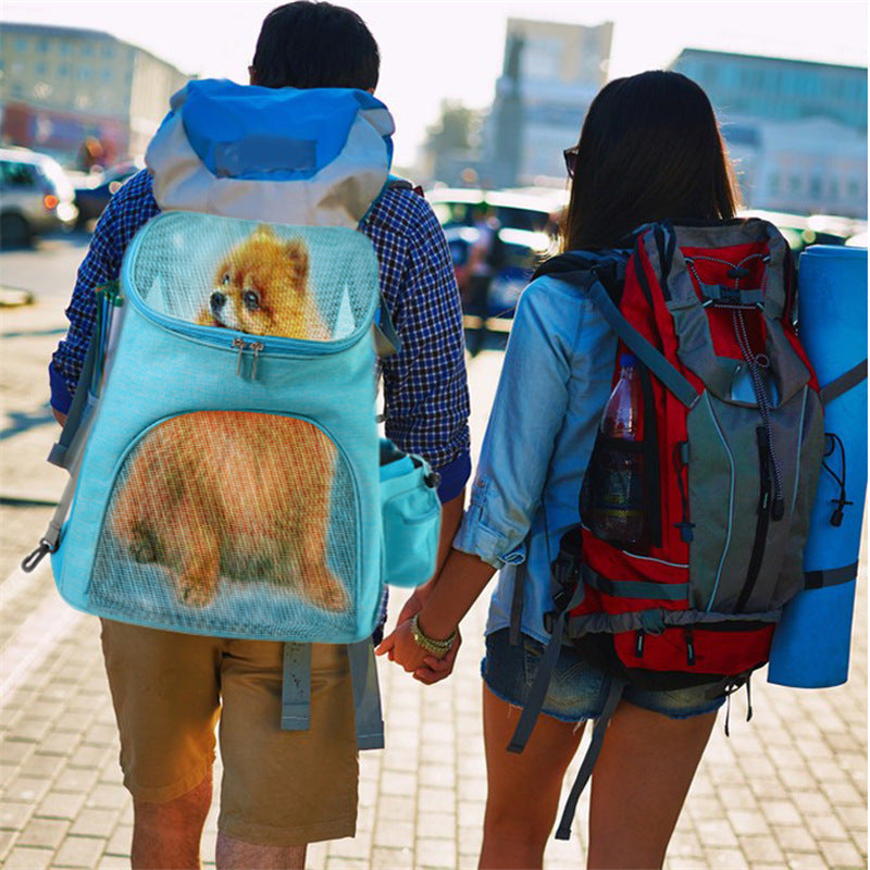 Multifunctional and Convenient Foldable Pet Backpack.