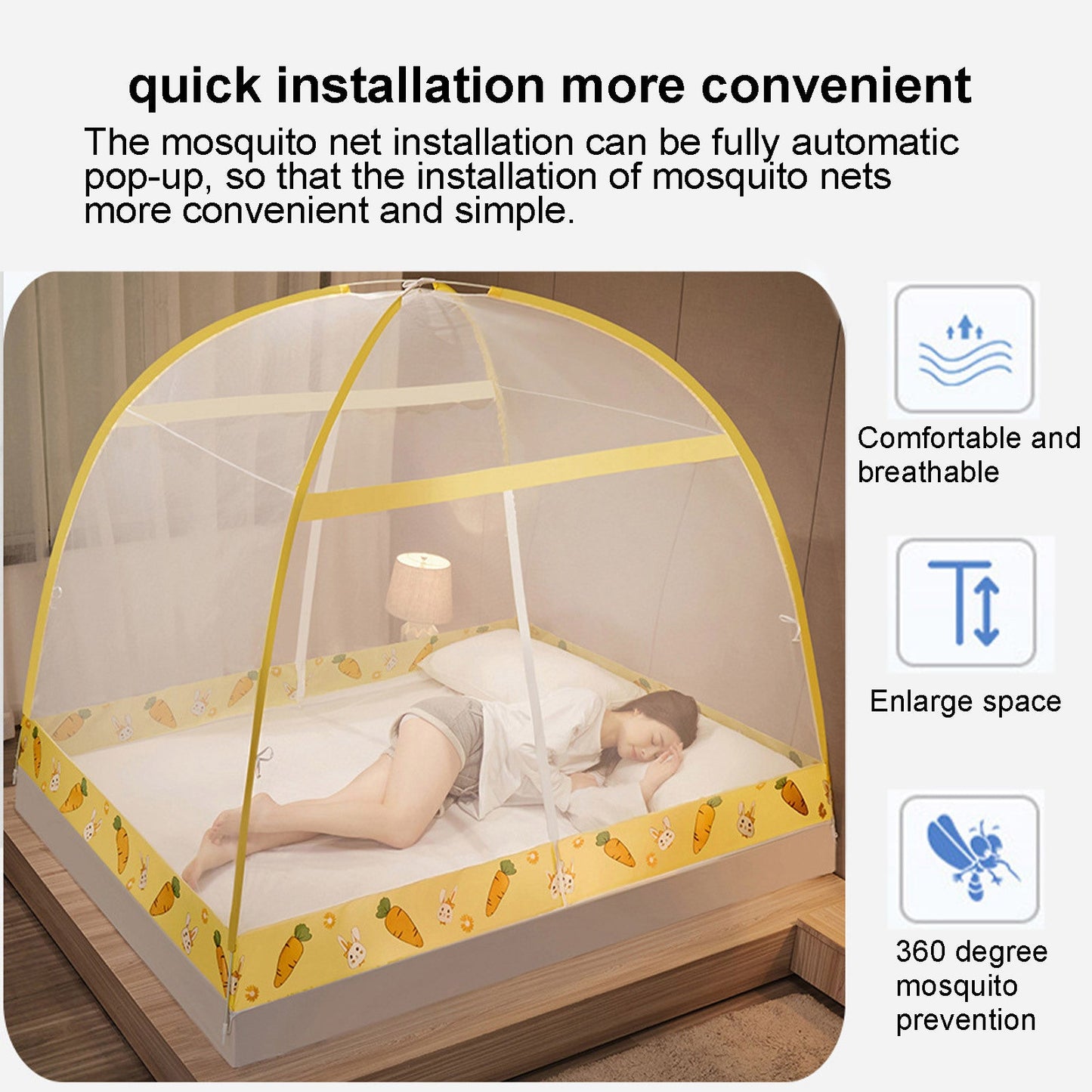 Double Door Zipper Foldable Dormitory Account AuraRitmo