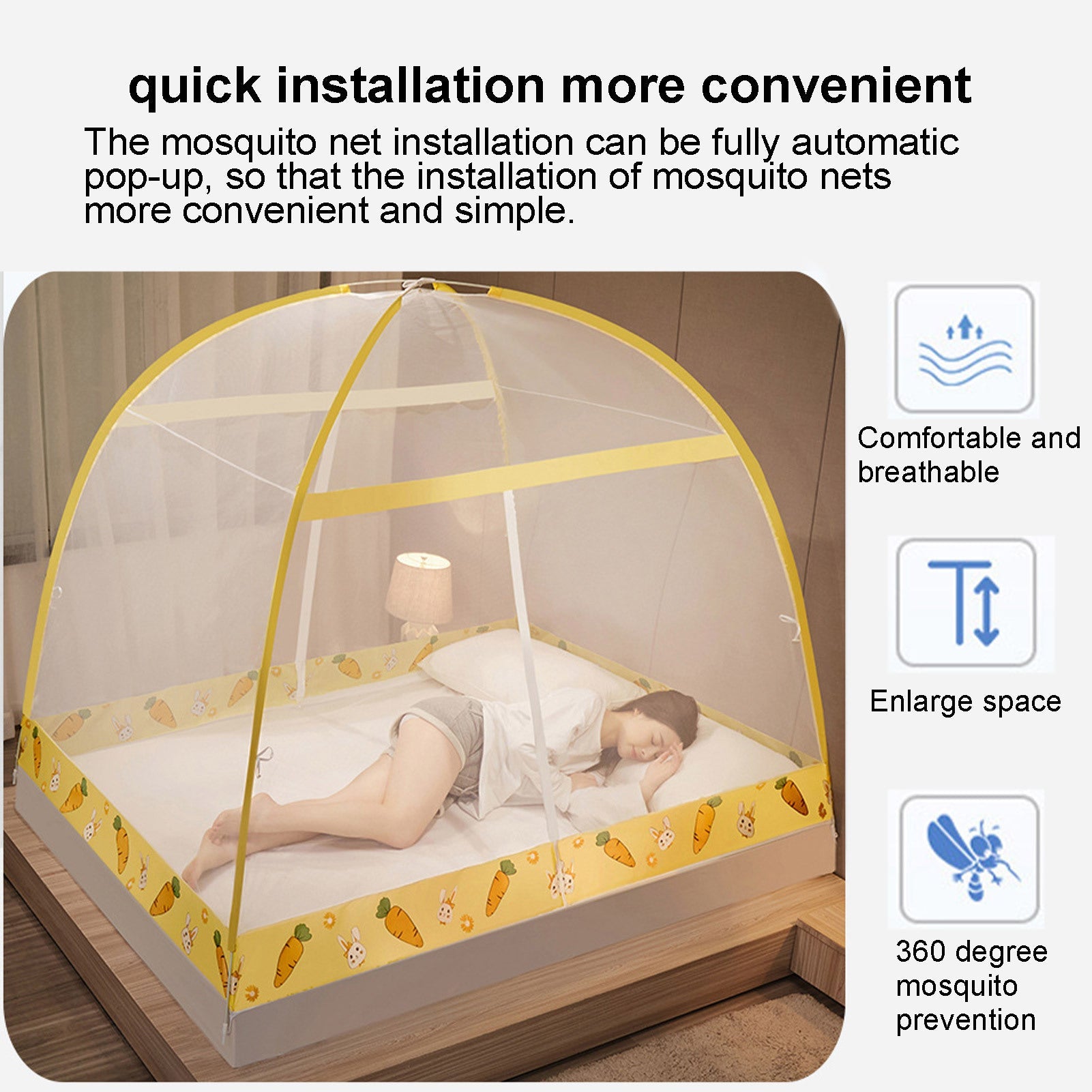 Double Door Zipper Foldable Dormitory Account AuraRitmo